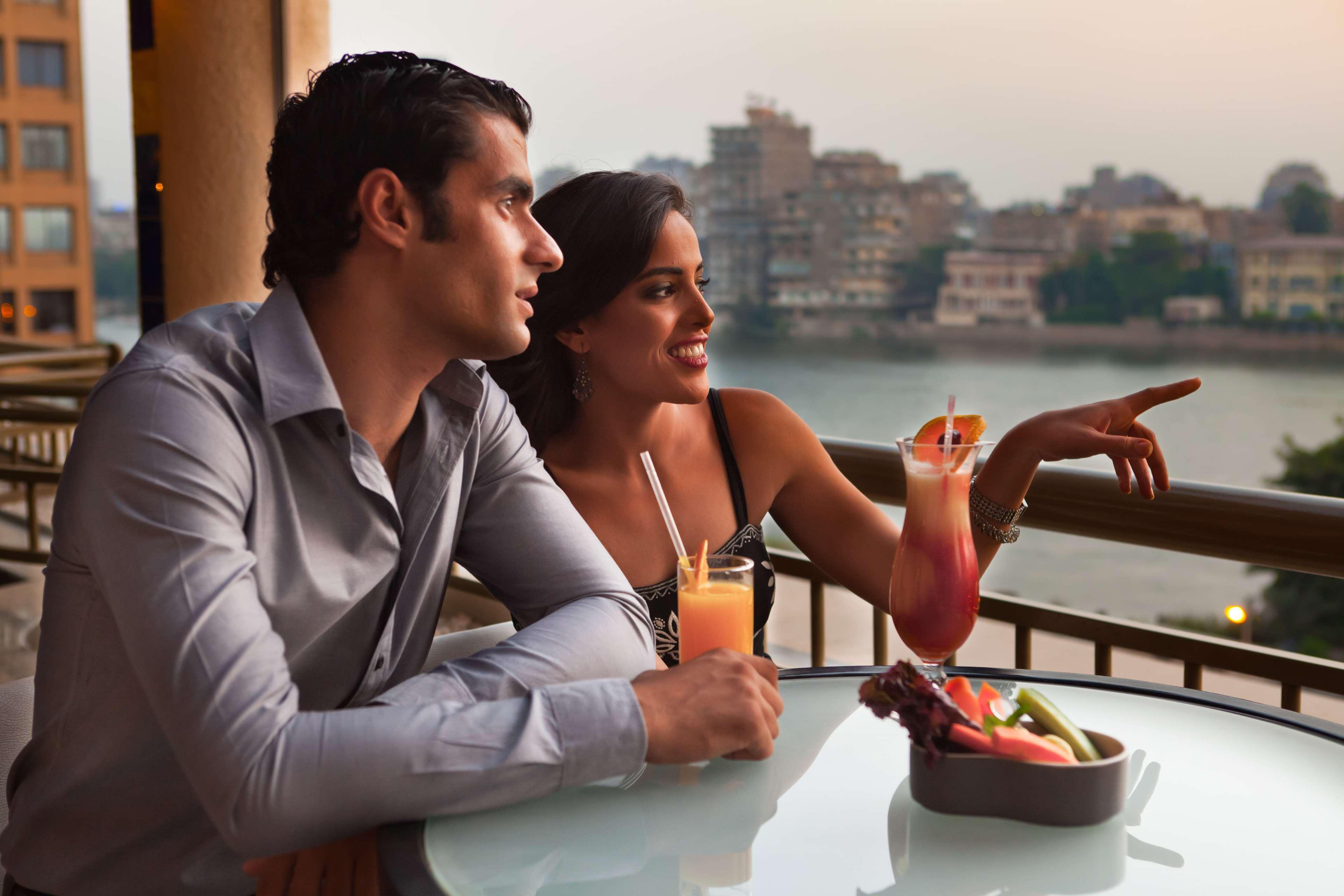 Hotel Sofitel Cairo Downtown Nile Exteriér fotografie The view from the hotel