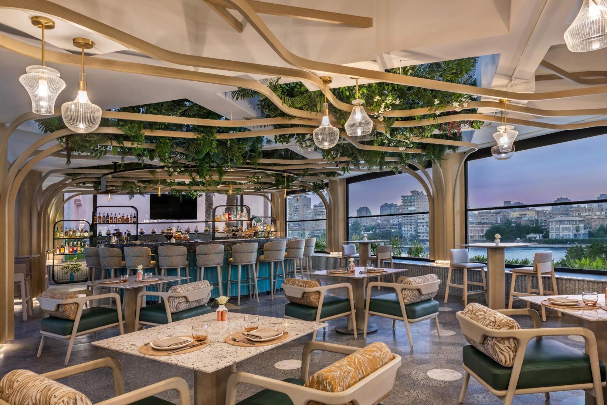 Hotel Sofitel Cairo Downtown Nile Exteriér fotografie The Terrace